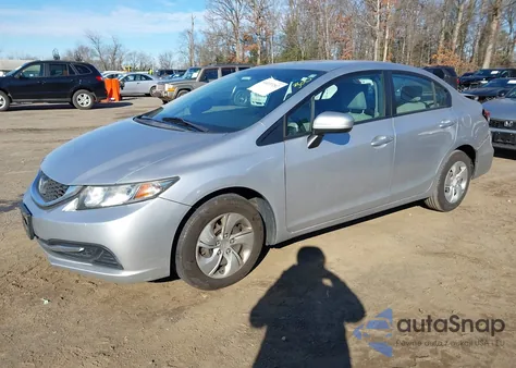 2015 Honda Civic Lx from USA, damaged, VIN 19XFB2F50FE298360